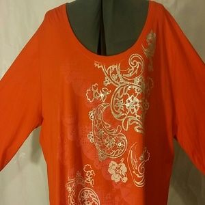 Long Sleeve Embellished T-Shirt